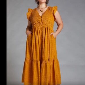 Anthropologie Midi Dress